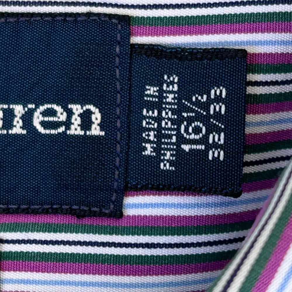 Ralph Lauren‎ Men’s Classic Fit Button Down Shirt Striped Size 16.5 32/33
